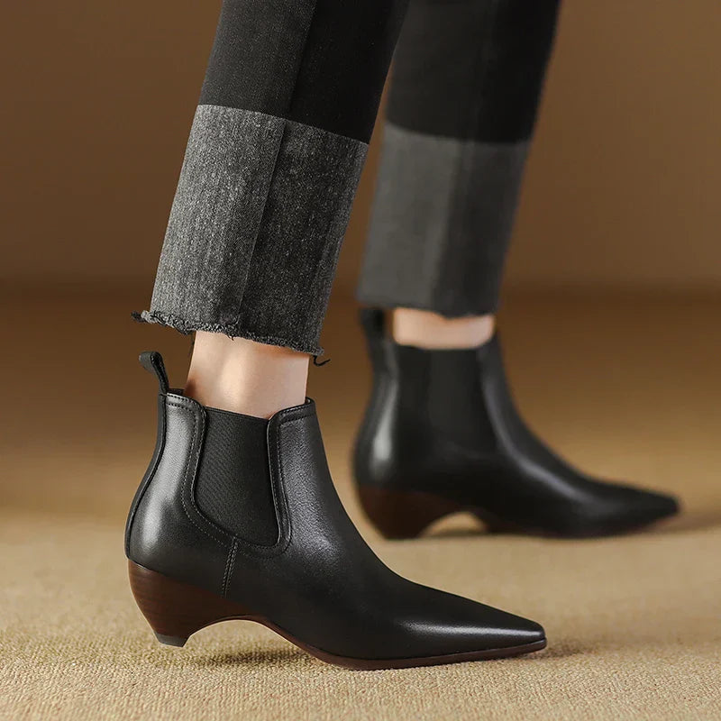 Laira Genuine Leather Boots