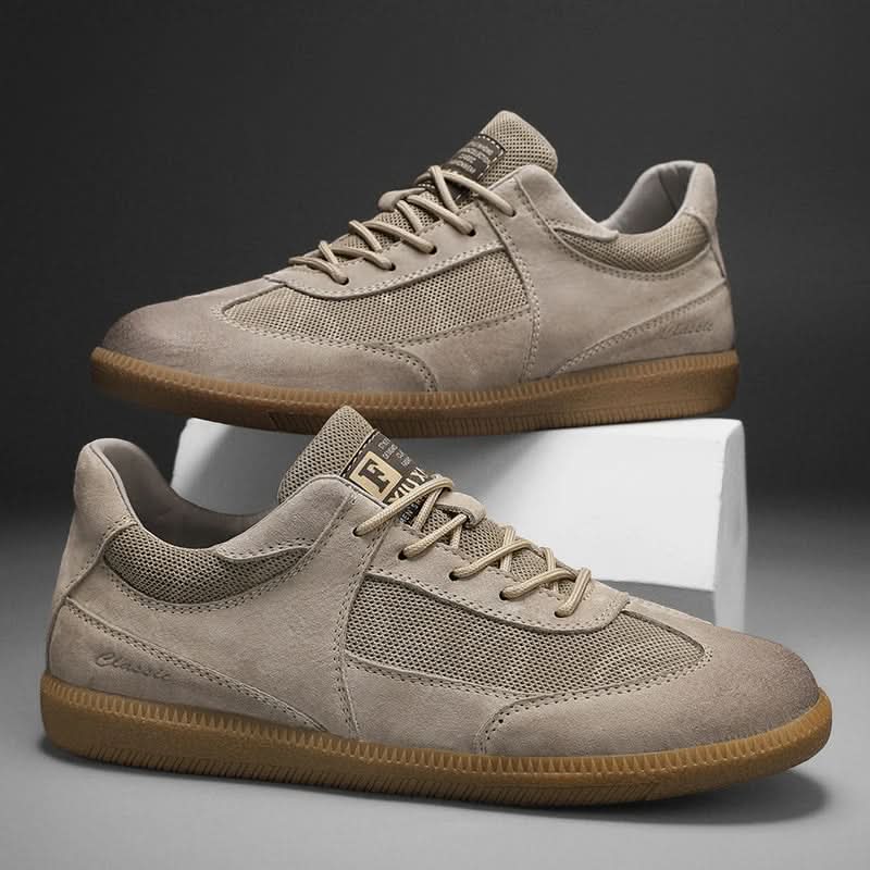 Camden - Natural Leather Casual Sneakers