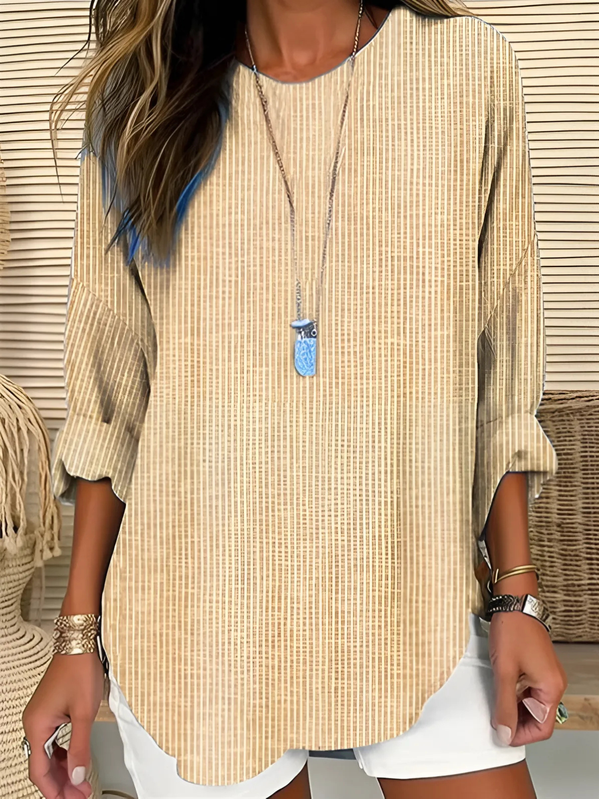 Remy™ | Trendy Striped Blouse