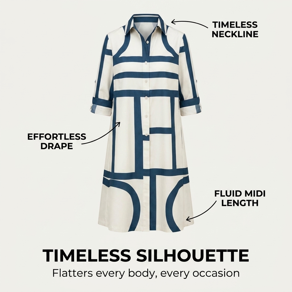 Siena™ | Sophisticated Midi Dress