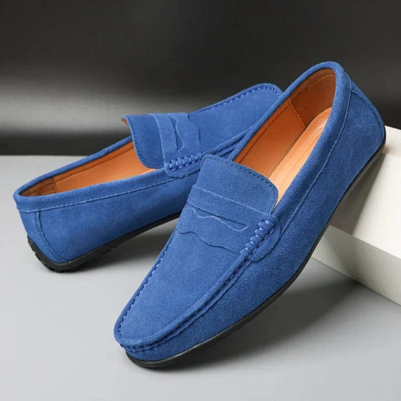 Terry - Suede Loafers with Cushioned Comfort