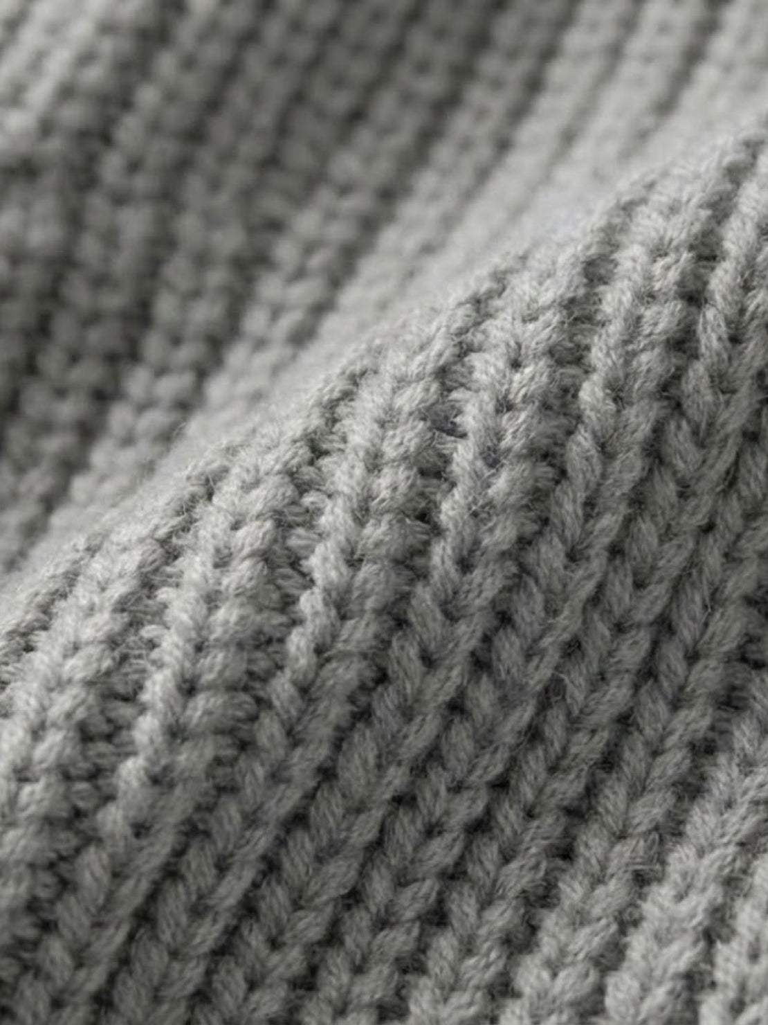 Relaxed Fit Oversized Button Down Knitwear Cardigan