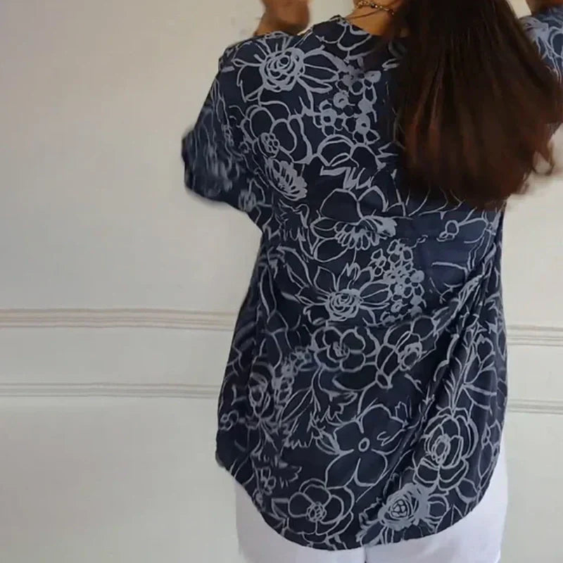 Lottie | Flower Print Blouse