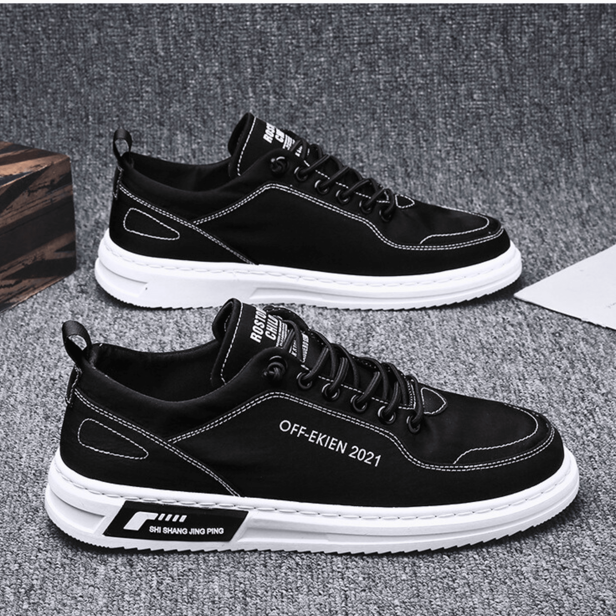 Charlie - Premium Leather Urban Sneakers
