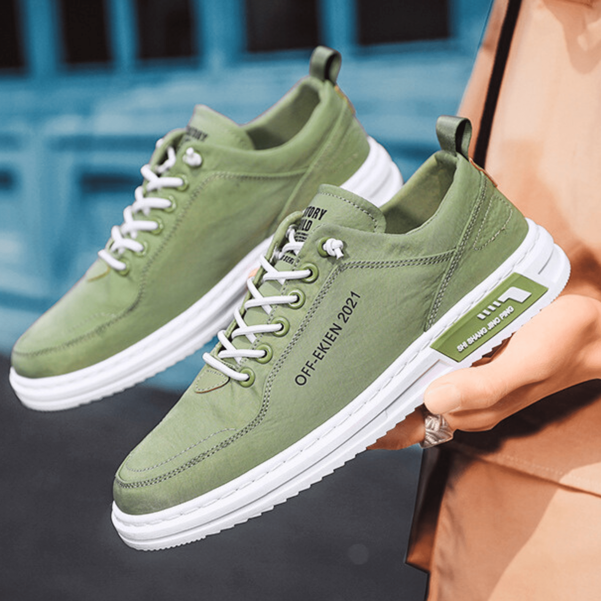 Charlie - Premium Leather Urban Sneakers