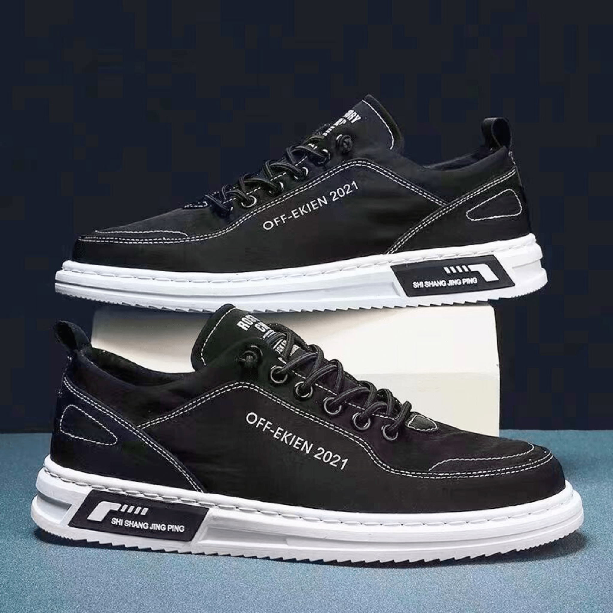 Charlie - Premium Leather Urban Sneakers