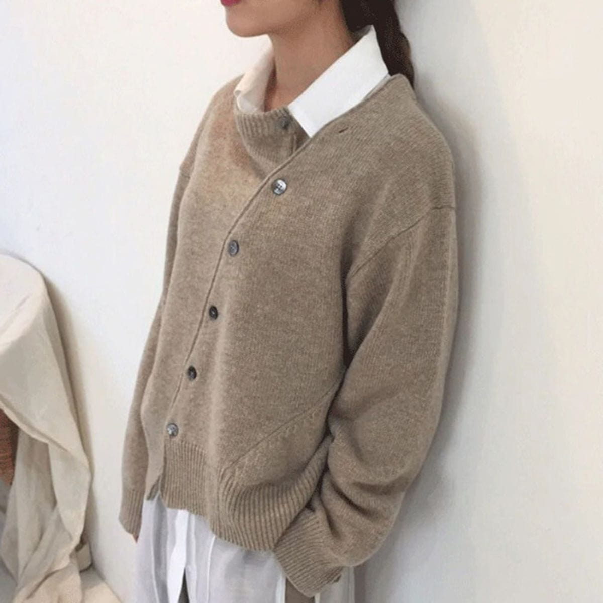 Women's Elegant Soft Wrap Cardigan for Cozy Layering